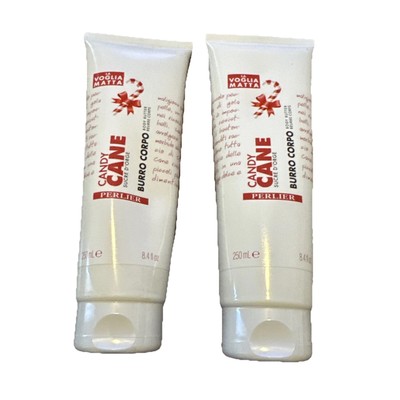 Perlier Candy Cane Body Butter 8.4 fl oz / 250 ml New X2 Sealed