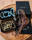 Lot Of 3 Joan Rivers Necklaces MIB Wardrobe Torsade Beads  - Long Necklaces 