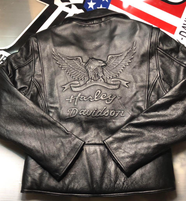Rare/Limited edition] Harley-Davidson leather rider jacket size:L