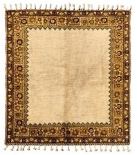 Amazing Hand Knotted Gabbah Gabbah Wool Area Rug 7 x 7 Ft Amazing Hand Knotted Gabbah Gabbah Wool Area Rug 7 x 7 Ft - Image 1