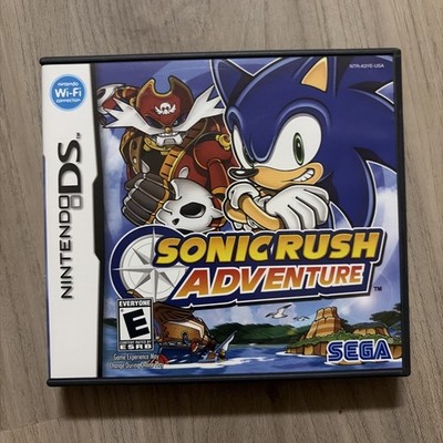 Sonic Rush Adventure Nintendo DS Case & Manual ONLY Authentic 