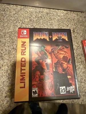 DOOM + DOOM II Limited Run Games #283 10th Anniversary Variant Nintendo Switch