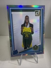 2025 Donruss WNBA Dominique Malonga Holo Prizm #89 RC Seattle Storm