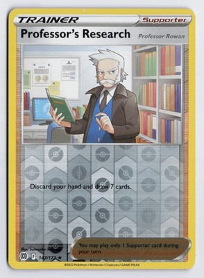 Professor's Research - SWSH09 #147/172 SWSH09: Brilliant Stars Reverse Holo LP