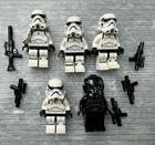 LEGO Star Wars Rebels STORMTROOPER MINIFIGURE LOT/5 Sergeant Tie Pilot 75301