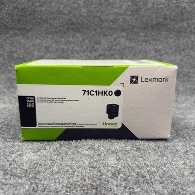 Lexmark GENUINE 71C1HK0 High-Yield Toner Black 22,000 CS730 CS735 CS737 CX730