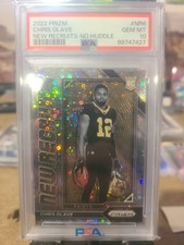 2022 Panini Prizm - New Recruits Chris Olave #NR-6 No Huddle Prizm (RC)