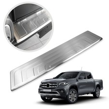 Ladekantenschutz für Mercedes X-Klasse Pick-up (W470) 4D 2017-2020 Silber