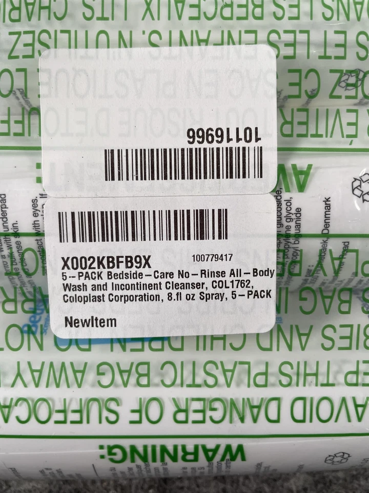 Coloplast Bedside-Care No-Rinse All-Body Wash Spray Cleanser 8oz 4-Pack COL1762 - Image 3 of 4