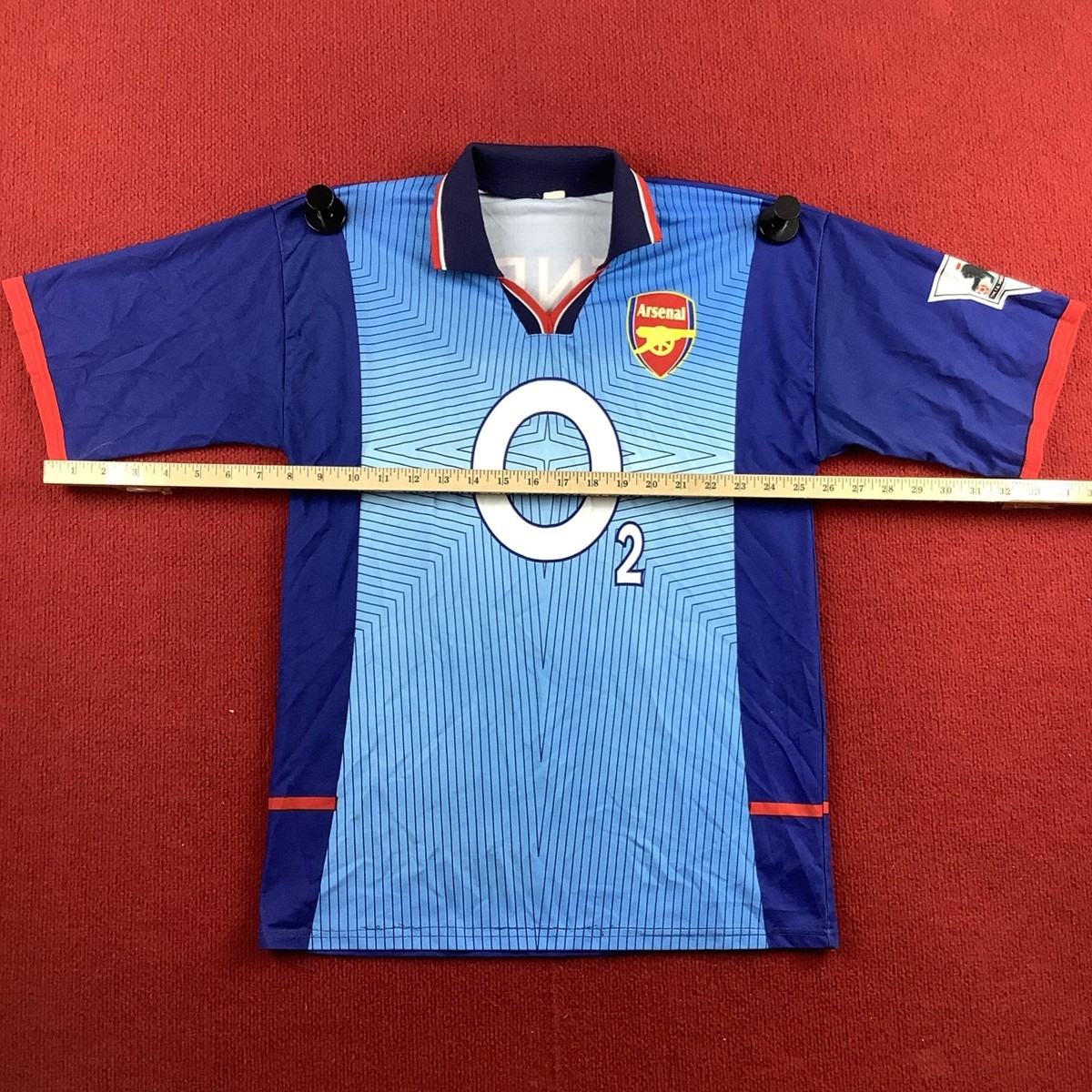 Vintage ARSENAL Fc Henry #14 2002/03 AWAY SOCCER JERSEY Medium | eBay