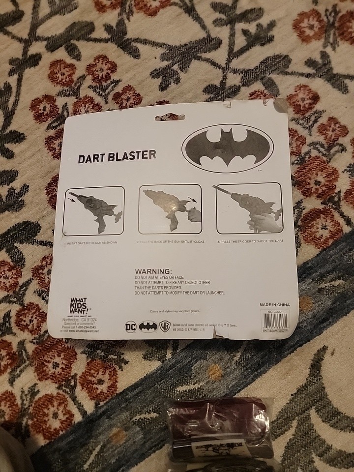 DC Comics Batman Dart Blaster What Kids Want 