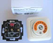 BUSCH JÄGER Drehzahlsteller Drehzahlregler 220 Volt Dimmer Schalter Motor-Regler