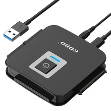 GODO SATA IDE to USB 3.0 Adapter Kit for 2.5/3.5 HDD SSD DVD CD ROM