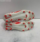 Nike Mens Soccer Cleats Mercurial AH7379-107 White Red Synthetic Lace-Up — photo 5