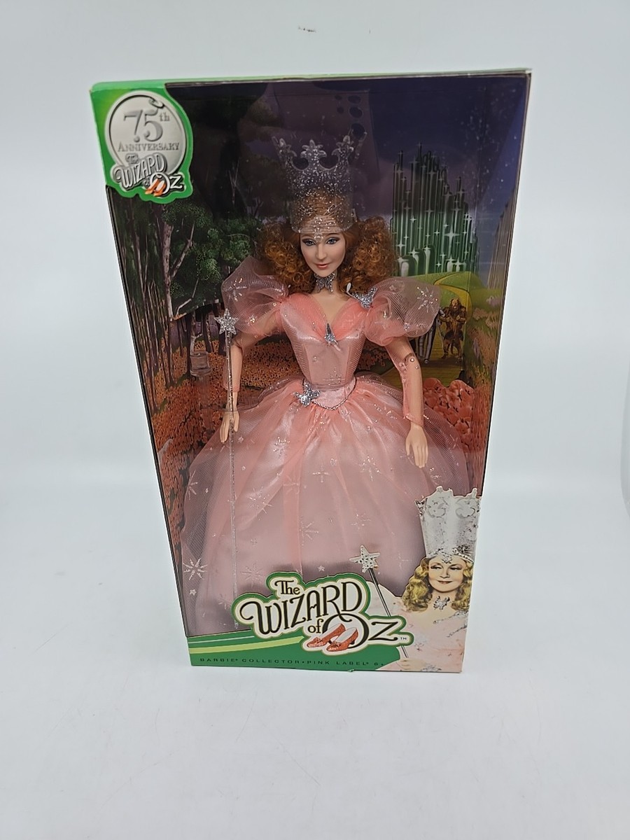 Mattel Wizard of Oz Glinda Barbie 75th Anniversary Pink Label 3/1