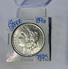 1896-p morgan silver dollar au — photo 4