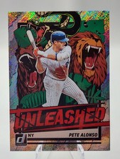 2021 Donruss Baseball #UNL7 Pete Alonso Unleashed Rapture Parallel
