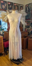 Rare Fredericks Of Hollywood Mixed Sheer Gown