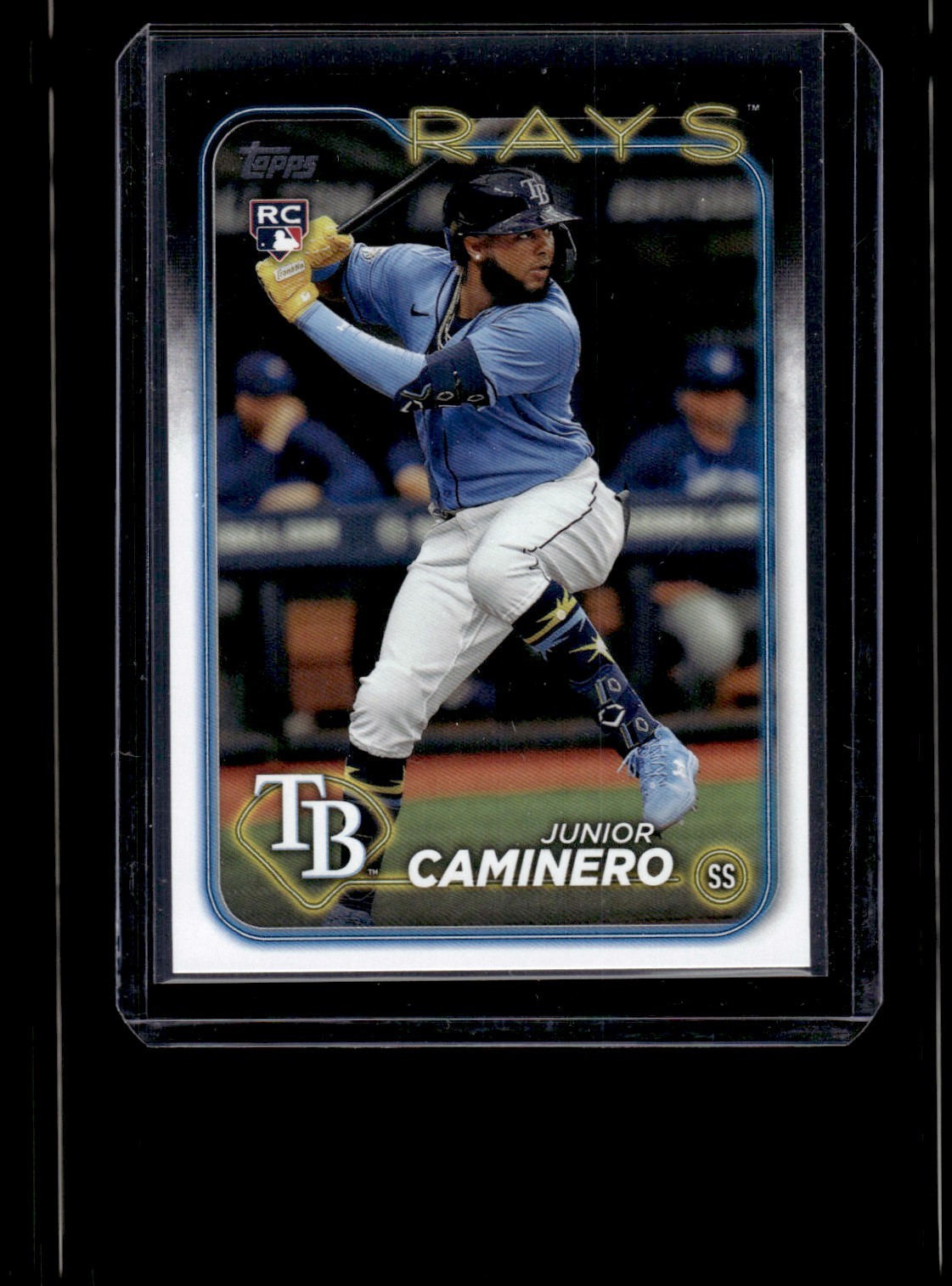 2024 Topps Junior Caminero Rookie Tampa Bay Rays #628