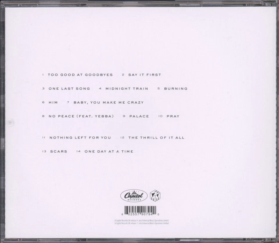 Sam Smith Thrill Of It All CD UK Capitol 2017 5790794 - Bild 2 von 3