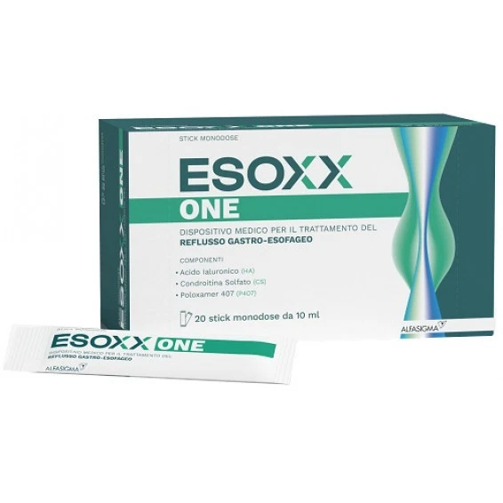ALFASIGMA SPA ESOXX ONE 20 BUSTINE STICK PACK 10 ML AROMA UVA