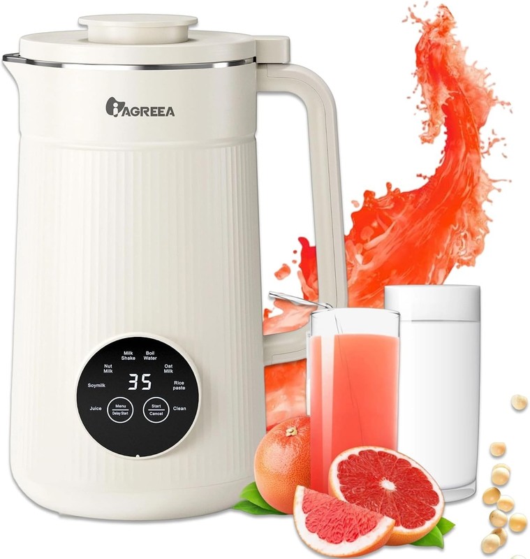 B10KW1 - IAGREEA Nut Milk Maker Machine, Soy Milk Maker HB