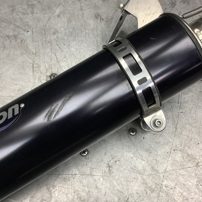 Kawasaki ZX6R 2003 2004 Micron Exhaust Pipe Muffler 115D | eBay