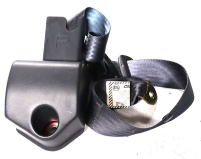 1993-1997 TOYOTA COROLLA RIGHT PASSENGER REAR SEAT BELT GREY  - Some Fading