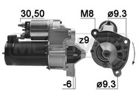 Messmer Starter 0.9 KW FüR Peugeot 206 CC 1.6 16V 1.4I 1.1I CitroëN C2 C3 I