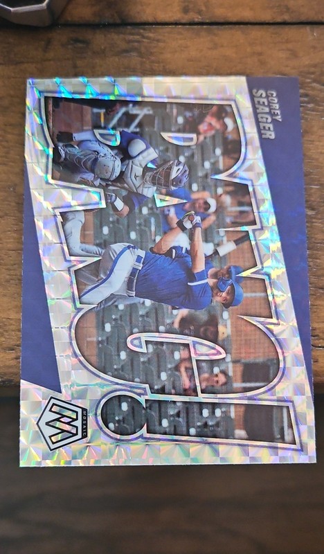 2022 Panini Mosaic - Bang! Corey Seager #BG-9 Mosaic Prizm