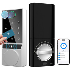 Smart Door Lock Fingerprint  WiFi Keyless Entry Deadbolt Auto-Lock, APP Control