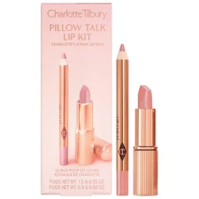 Charlotte Tilbury Pillow Talk Lip Duo | Mini Lipstick + Lip Liner Iconic Set