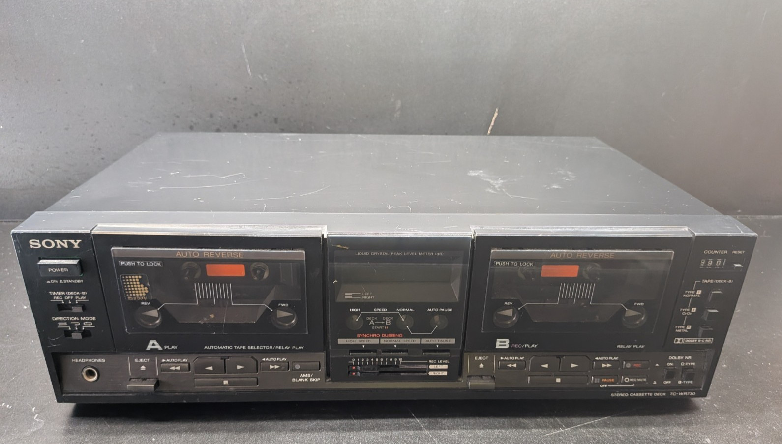 Sony TC-WR730 vintage audio equipment - eBay listing photo 1