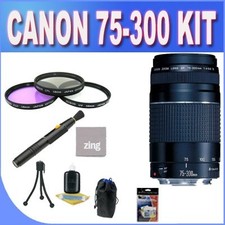 Canon EF 75-300mm f/4-5.6 III USM Telephoto Zoom Lens for Canon SLR Cameras t Pe