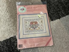 Noah s Ark Sampler Counted Cross Stitch Dimensions 1991