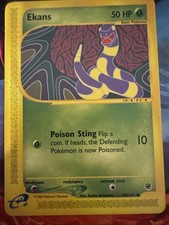 Nintendo Ekans 108/165 Expedition Base Set 2002 English Regular Common 50 HP on eBay