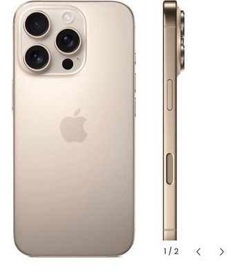 Apple iPhone 16 Pro Max 1TB Unlocked Good Condition - Dessert Titanium Color
