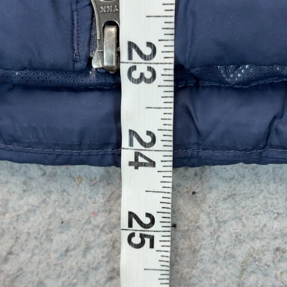 Jaqueta Columbia Puffer Juvenil Meninas XXS Azul Omni-Heat Zíper Completo Casaco Externo - Imagem 4 de 4