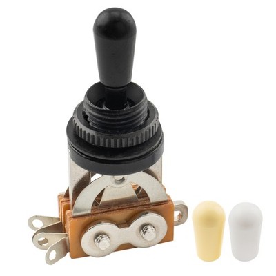 Musiclily Pro Black 3 Way Pickup Selector Toggle Switch For Les Paul LP Guitar