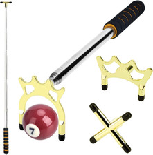 Retractable Billiards Cue Bridge Snooker Pool Bridge Stick Retractable Billiards