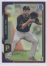 2015 Bowman Chrome Purple Refractor 238/250 Neil Walker #60 0b3