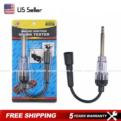 #ad SPARK PLUG Tester Coil Engine In Line Auto Diagnostic Ignition System Test Tools $4.45