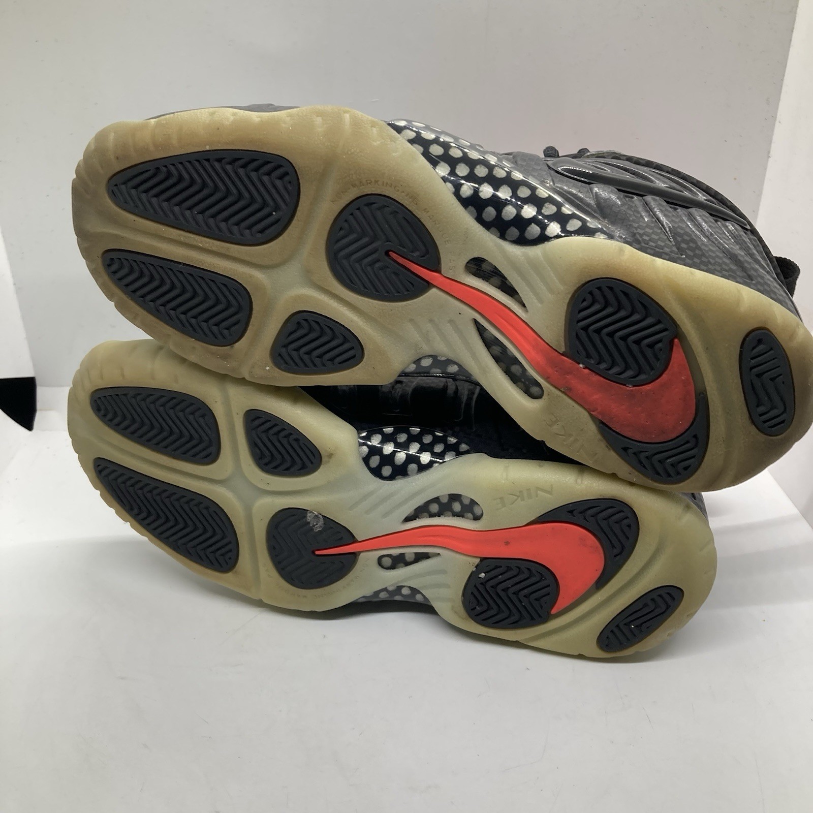 Nike Little Posite Pro GS Yeezy shoes sz 6.5y women 8 black crimson 644792 001 thumbnail 7