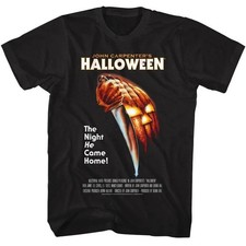Halloween Movie Poster Black T-Shirt S-5XL, G...