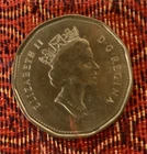 1993 Canadian One Dollar Loonie Coin Circulated Ungraded Uncertified