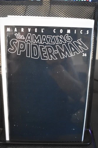 Amazing Spider-Man #36 LGY #477 Marvel 2001 9/11 Black Tribute Cover 8.5