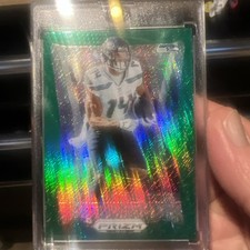 2024 DK Metcalf… Panini-prizm Deca Football FOTL Green Shimmer/12