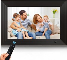 Marco de fotos digital, 10,1 pulgadas 1280 * 800 IPS alta resolución 16:9 soporte 1080P