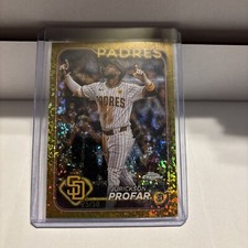 Jurickson Profar 2024 Topps Chrome Update Base Gold Mini-Diamonds Refractor /50*