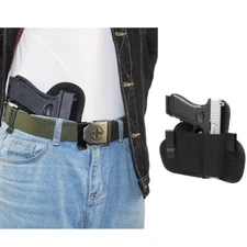 US Tactical Concealed Carry Pancake IWB Gun Holster with Magazine Pouch